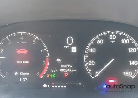 2026 Honda Civic Sport из США, поврежденный, VIN 2HGFE2F54TH501629